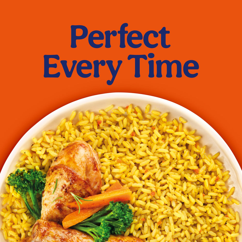 BEN'S ORIGINAL Ready Rice carrots and herbs provide a quick chicken side.