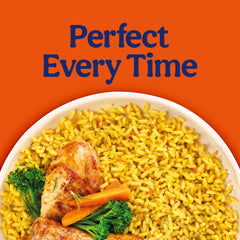 BEN'S ORIGINAL Ready Rice carrots and herbs provide a quick chicken side.
