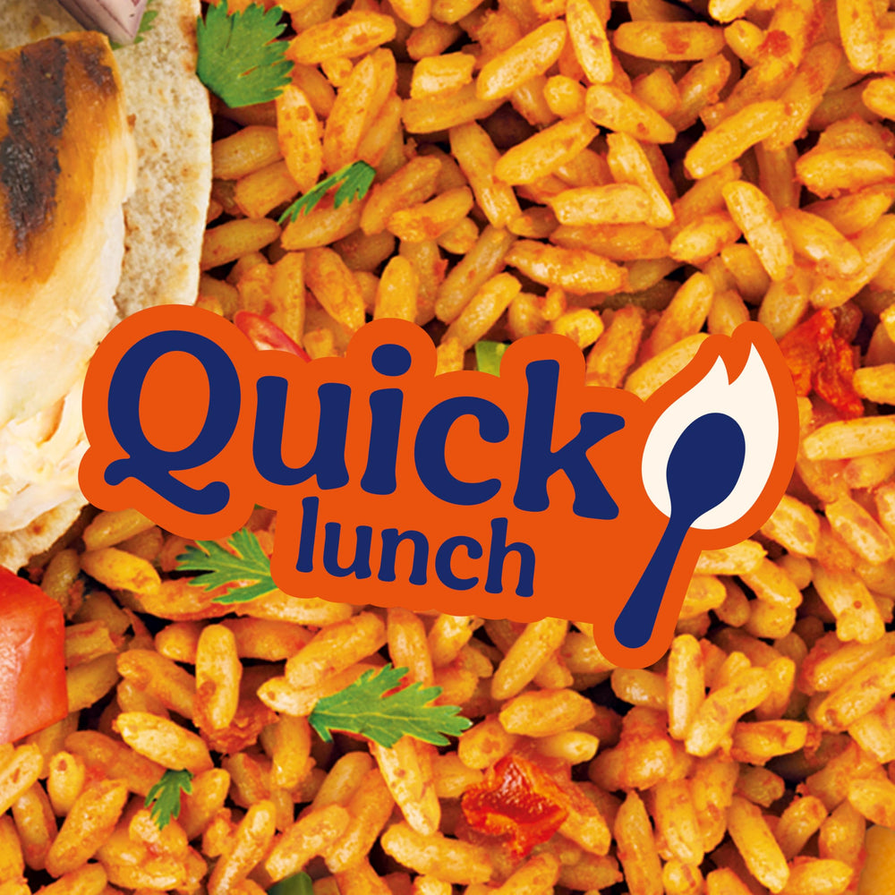 BEN'S ORIGINAL Spanish rice with tomatoes and peppers adds color and fragrance