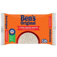 BEN'S ORIGINAL Uncle Ben's converted rice 80oz bag ready for quick weeknight meals.