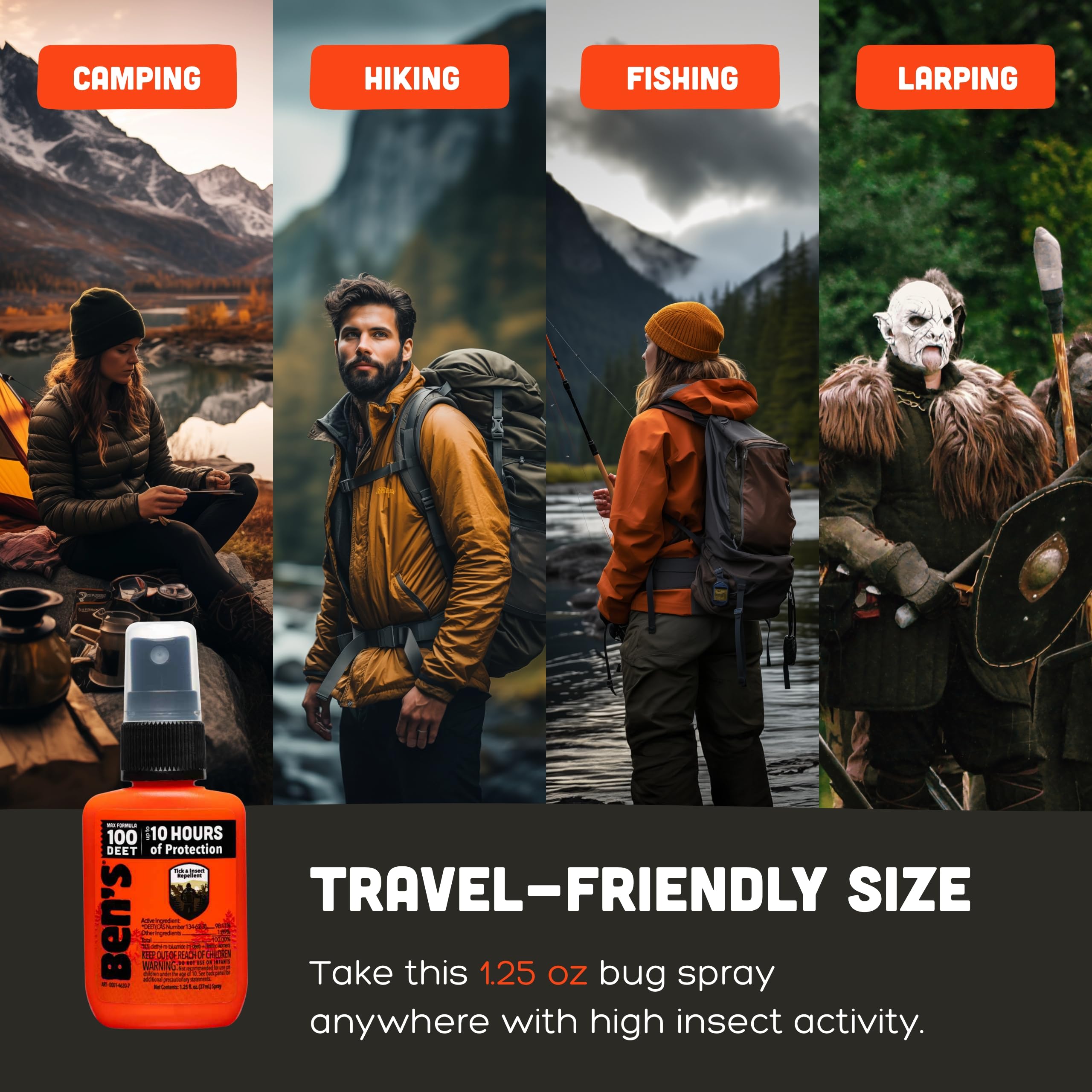 Ben's product tested in New Hampshire White Mountains for rugged outdoor use.