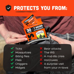 Water-based Ben's formula wipes provide skin-friendly, alcohol-free use.