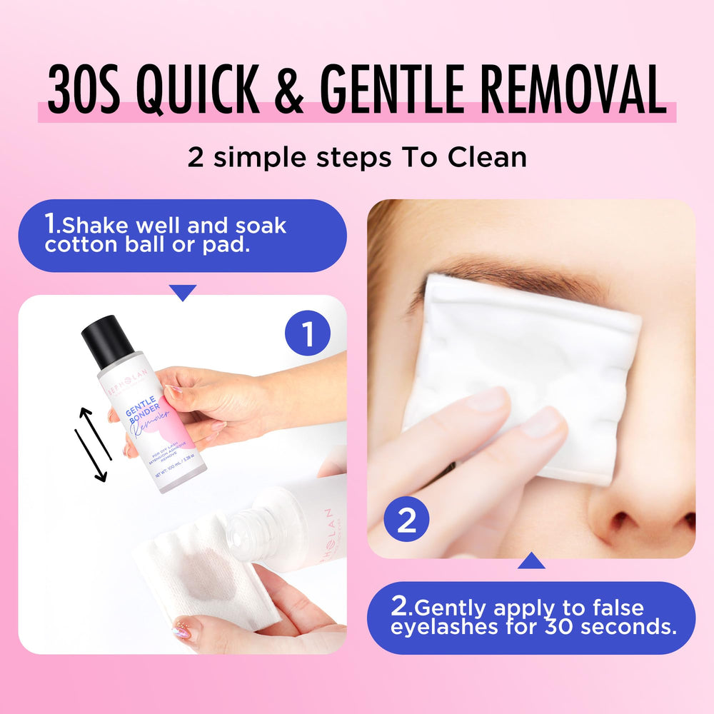 BEPHOLAN leak-proof bottle packaging for travel and touch-ups.