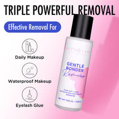 BEPHOLAN water-oil remover dissolves stubborn lash glue in seconds.