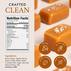 Bequet handcrafted caramel creation highlights small-batch craft and rich texture.