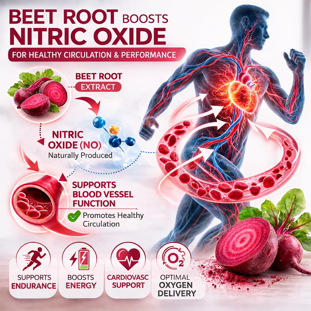 Beravia Beet Root Capsules in-hand for convenient daily use