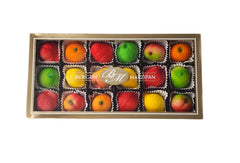 Bergen Marzipan grape fruit shape ideal for gifting or party trays.