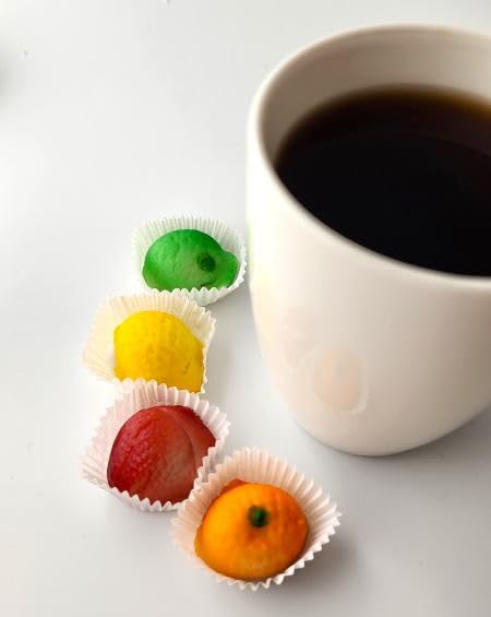 Bergen Marzipan strawberry fruit shape adds playful charm to celebrations.