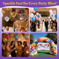 BERIOVE Balloon Shine delivers instant, uniform luster in seconds.