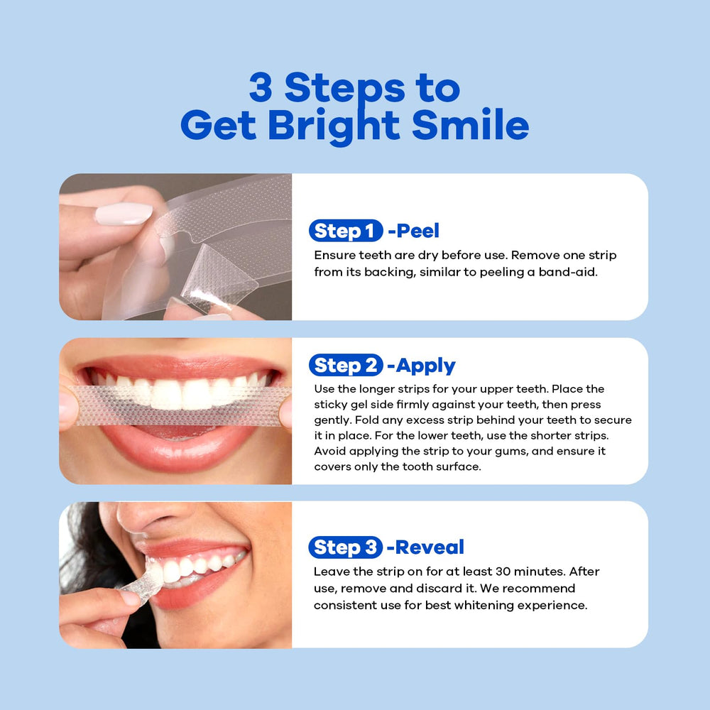 Berlix at-home whitening results show noticeable improvement.