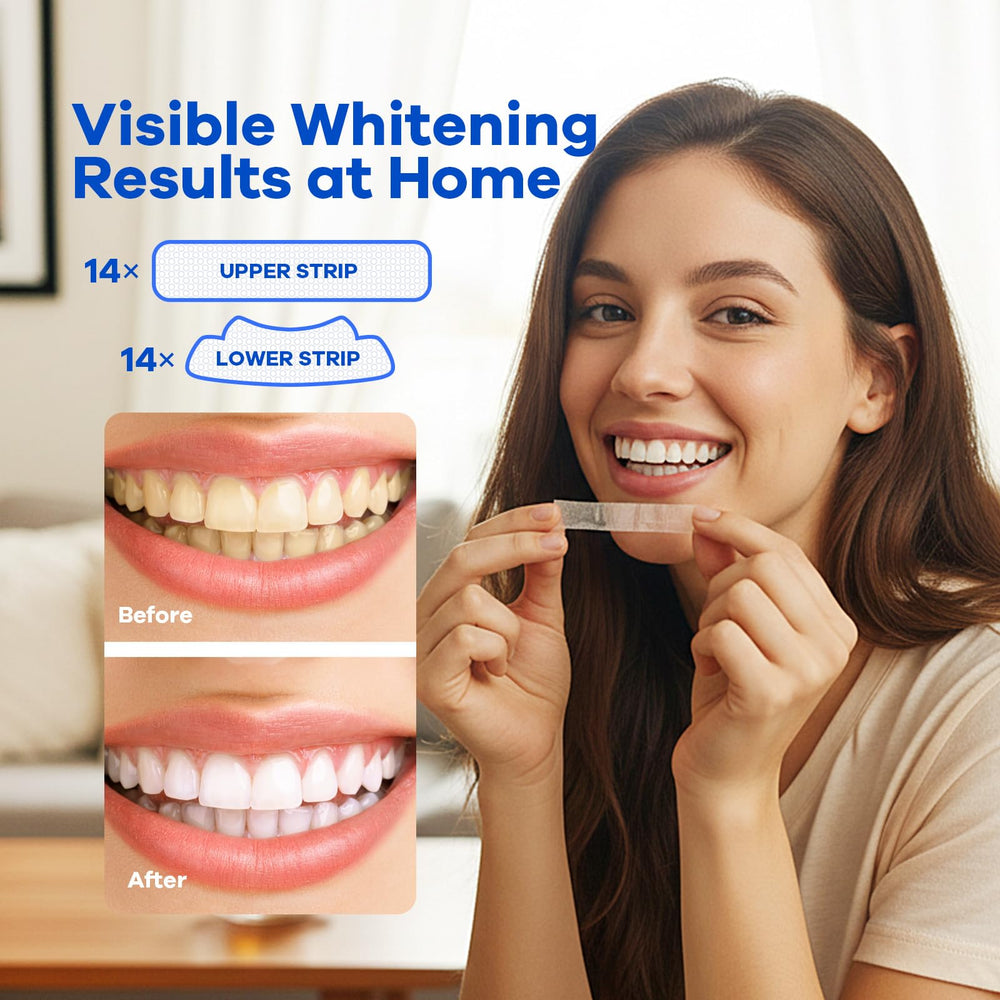 Berlix whitening strips target coffee and wine stains effectively.