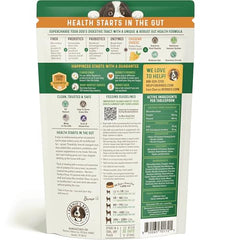 Bernie's Perfect Poop topper mixed with food supports digestion
