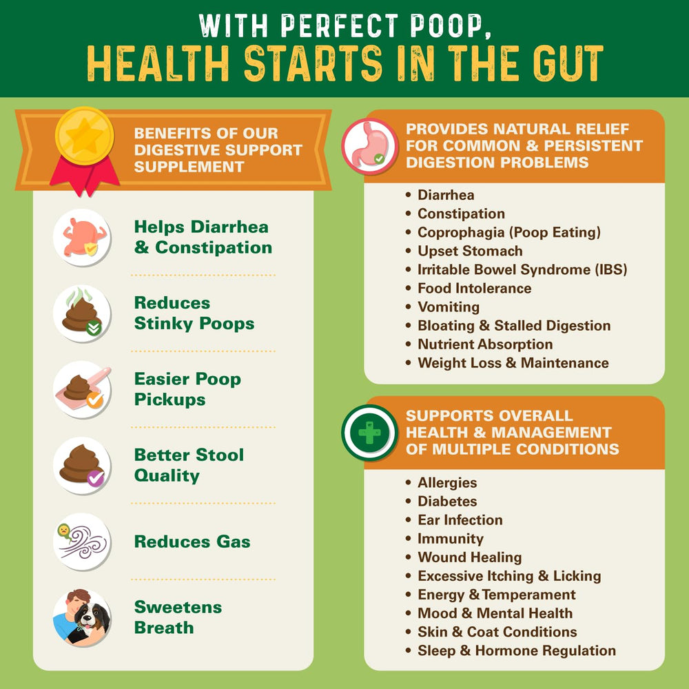 Bernie's Perfect Poop ingredients include miscanthus, pumpkin, and flax
