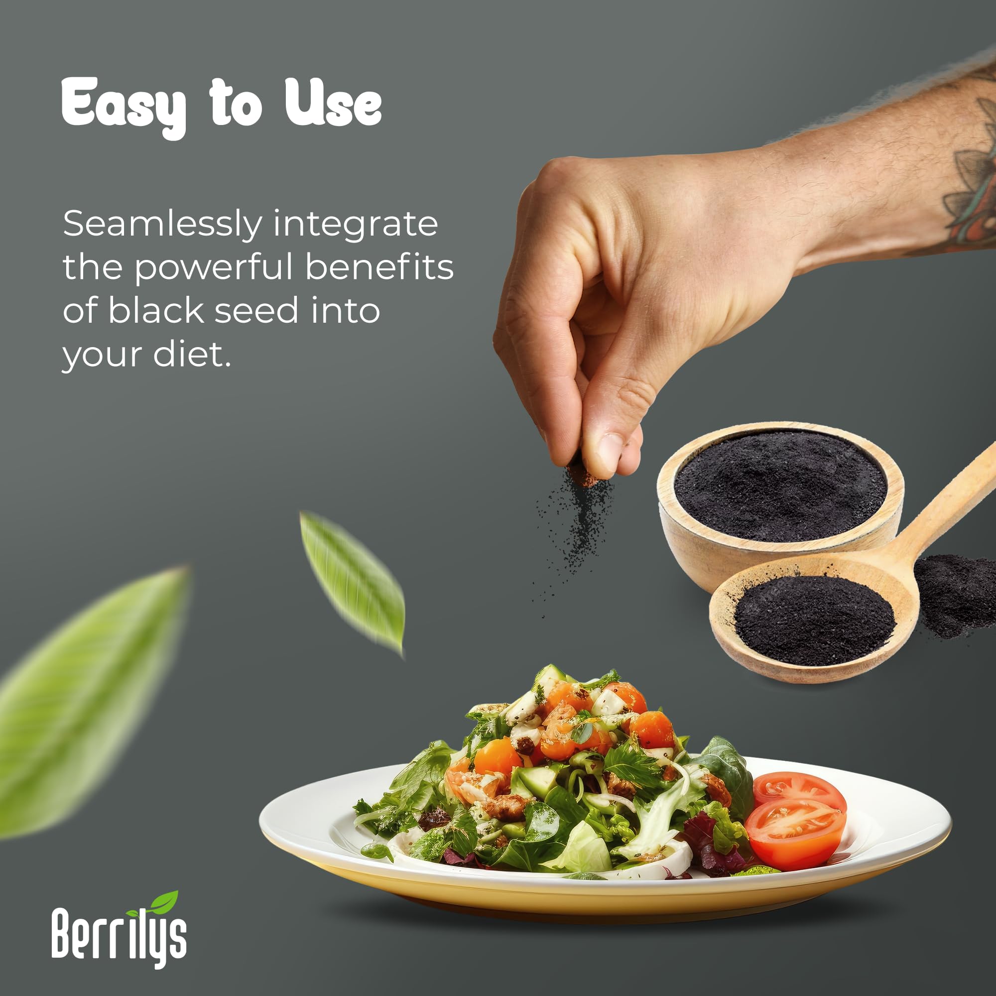 Baking with Berrilys powder to enrich dough and aroma.