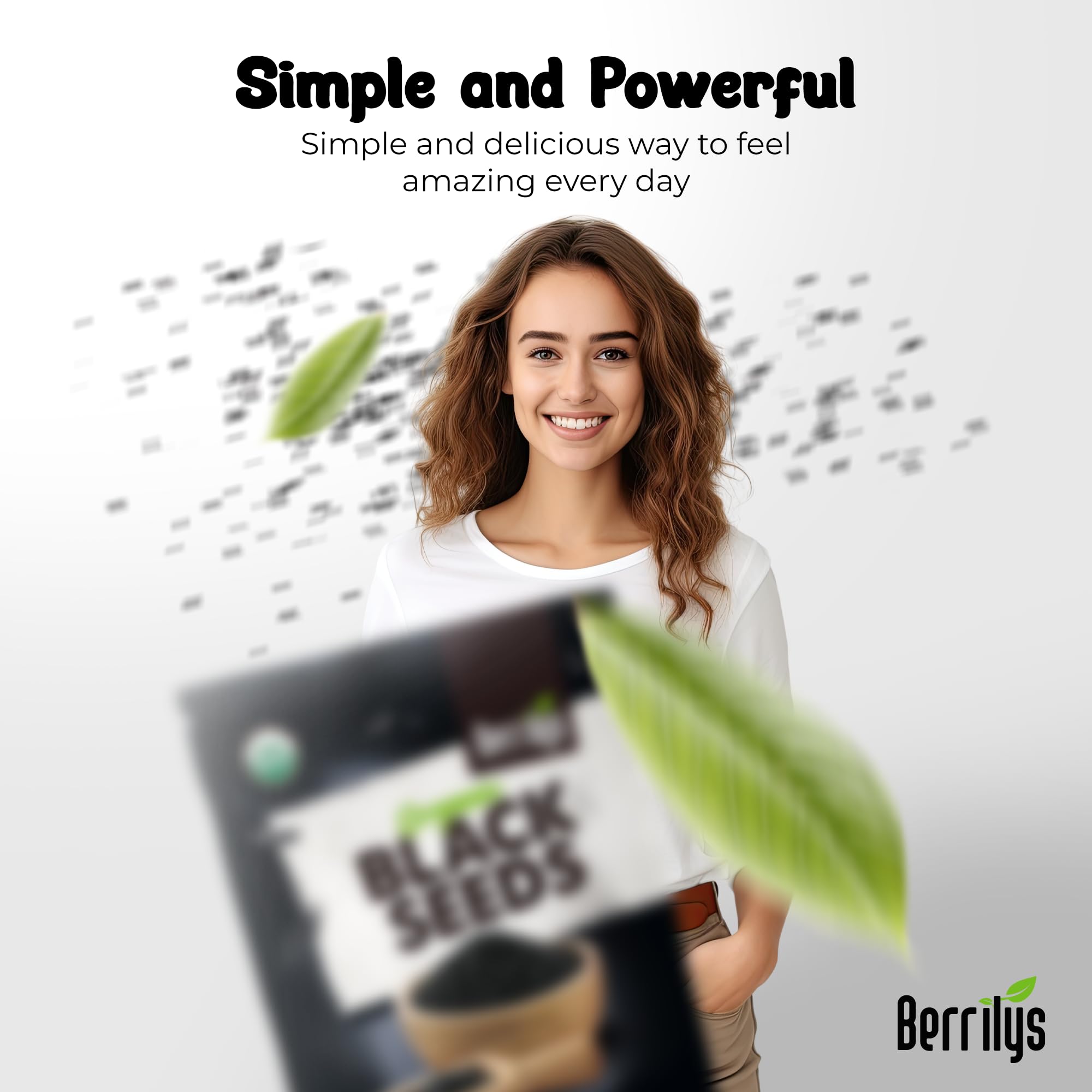 Berrilys Black Seeds on bread highlighting nutty flavor enhancement