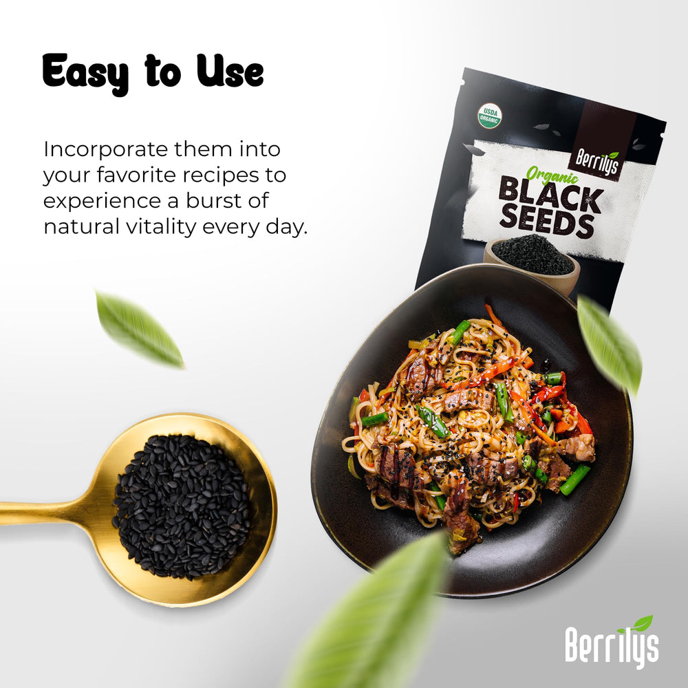 Berrilys Black Seeds curry dish with warm, peppery aroma