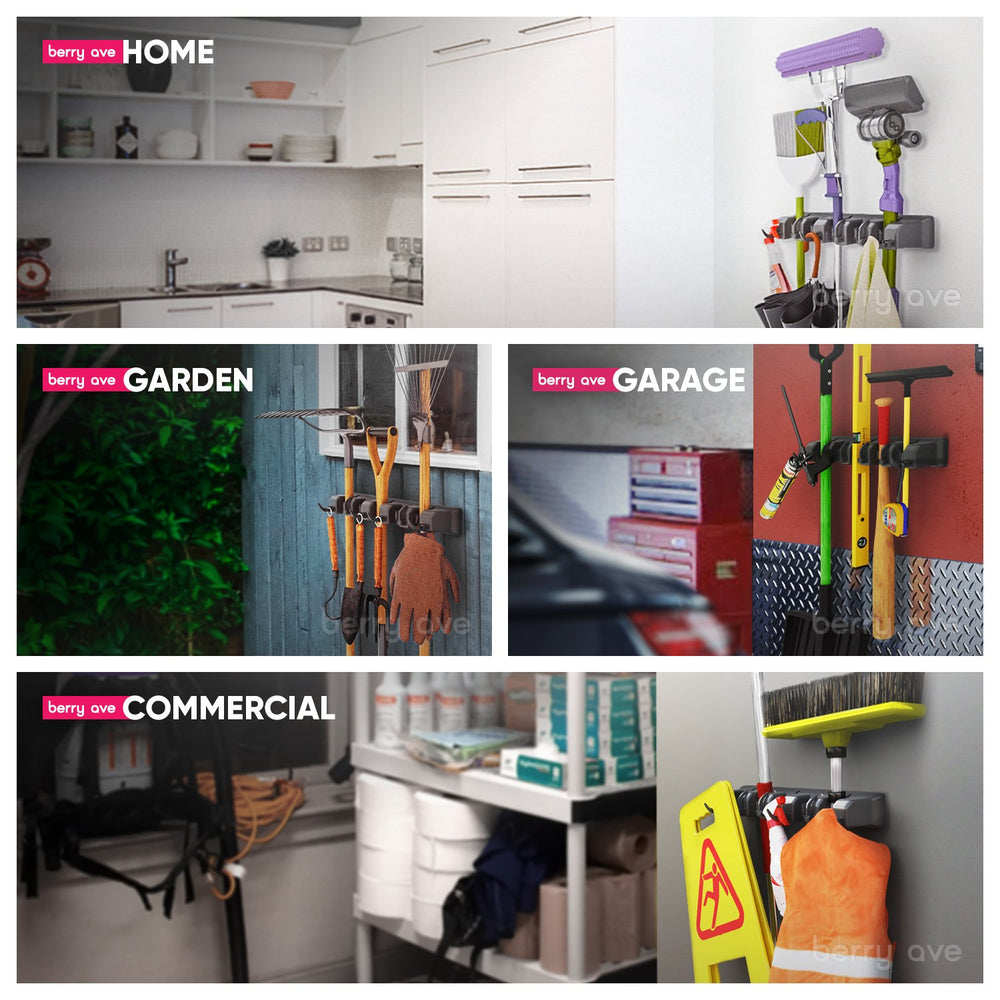 Berry Ave EXTRA GRIP wall-mount hardware included, ensuring quick, secure installation
