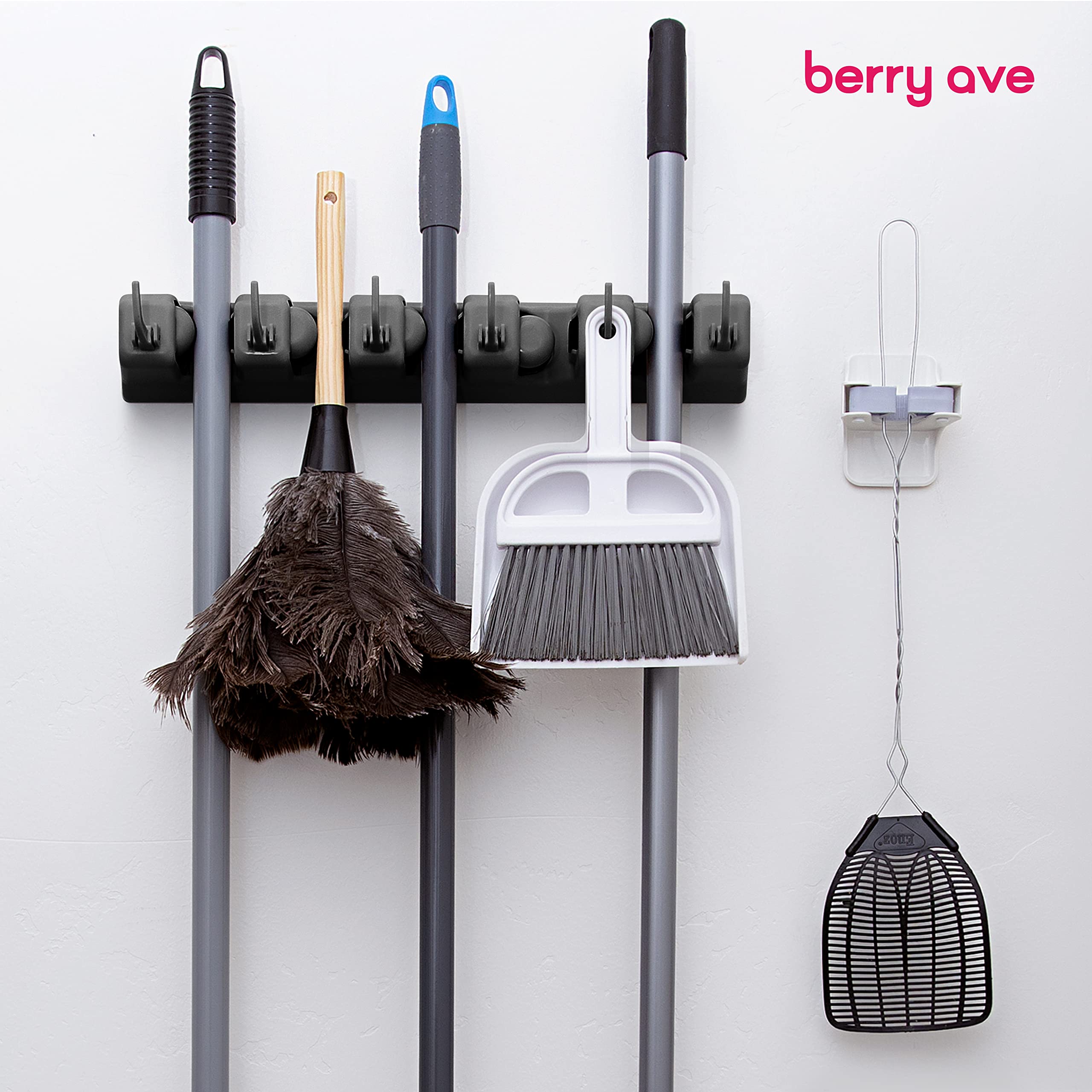 Berry Ave scale photo provides size reference against household items for context