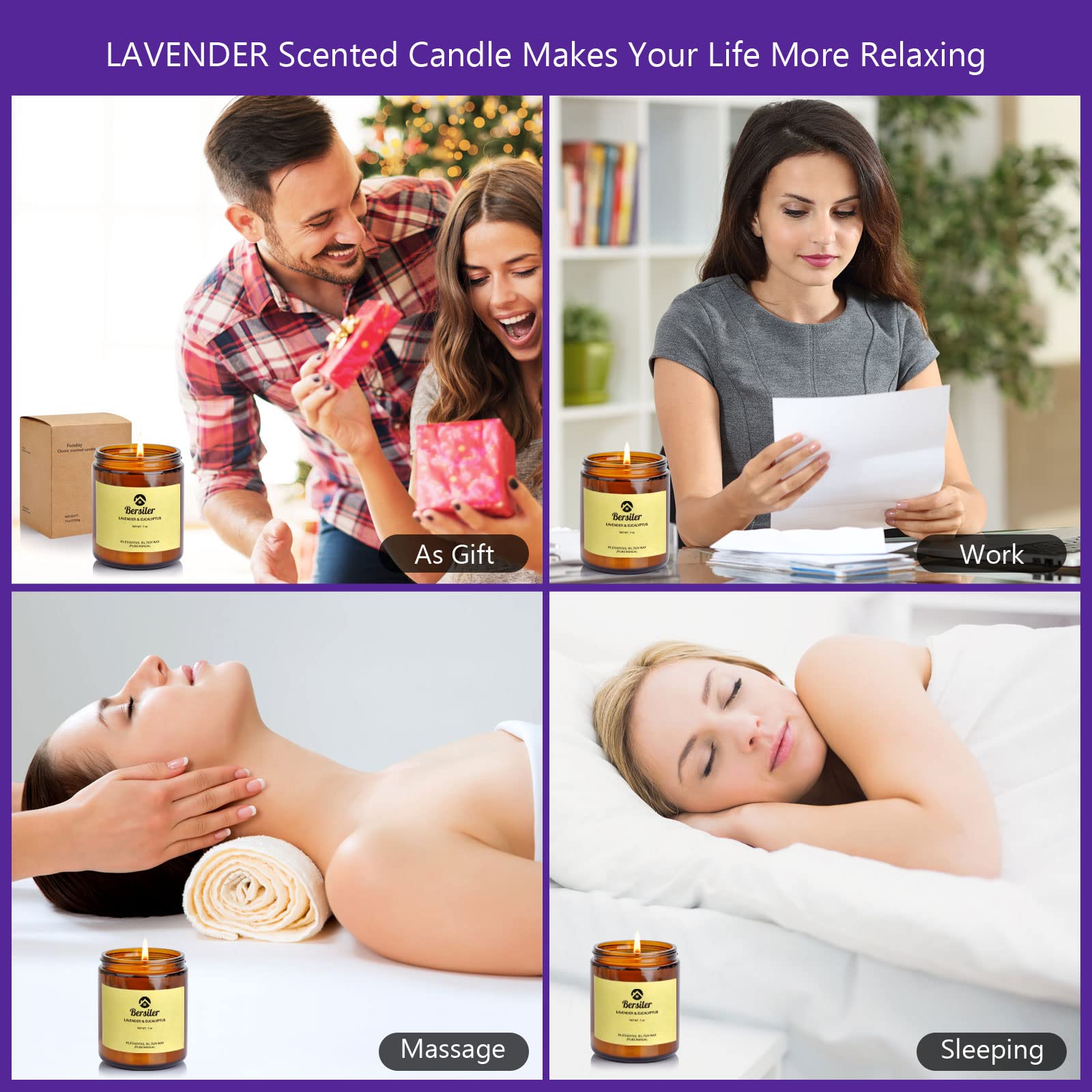 Bersiler gift-ready candle packaging ideal for birthdays