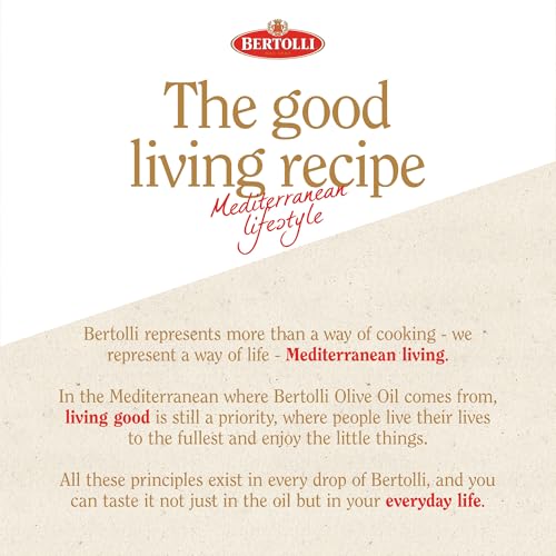 Bertolli olive oil on pasta highlights bold yet delicate finishing touch