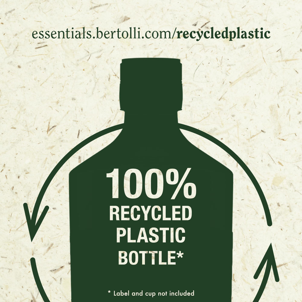 Bertolli olive oil used in vinaigrette for bright salads.