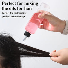 Besarme bottle twist-on cap keeps contents secure and spill-free
