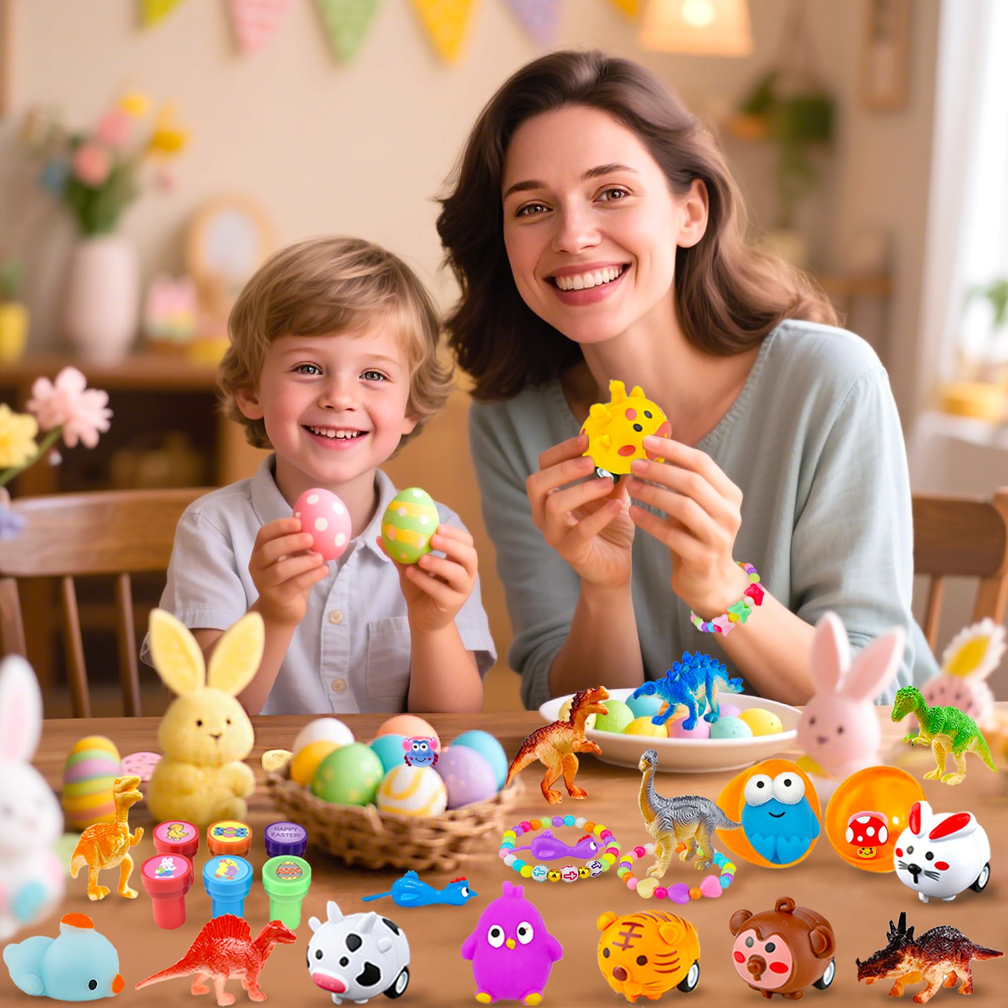 Beser Easter eggs safe, durable, BPA-free for kids ages 3+