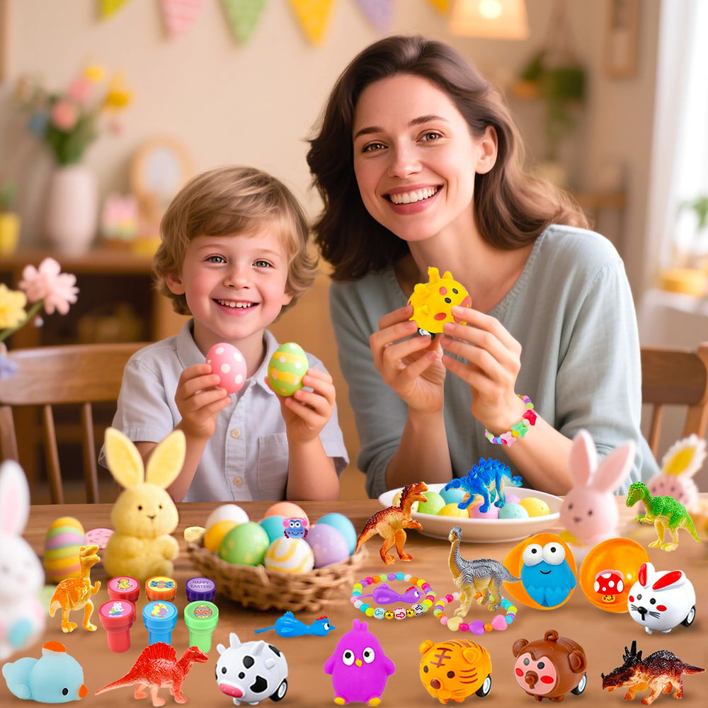 Beser Easter eggs safe, durable, BPA-free for kids ages 3+