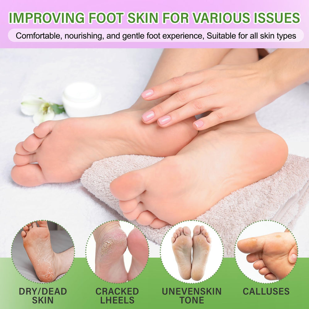 Besnel foot mask 4D hyaluronic acid delivers deep hydration