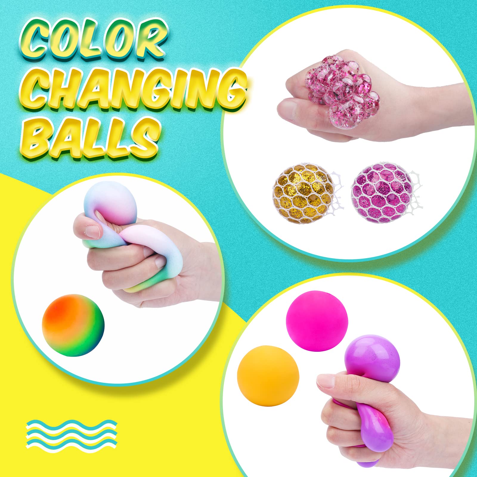 BESNEL gift-ready packaging makes stress balls a thoughtful party favor.