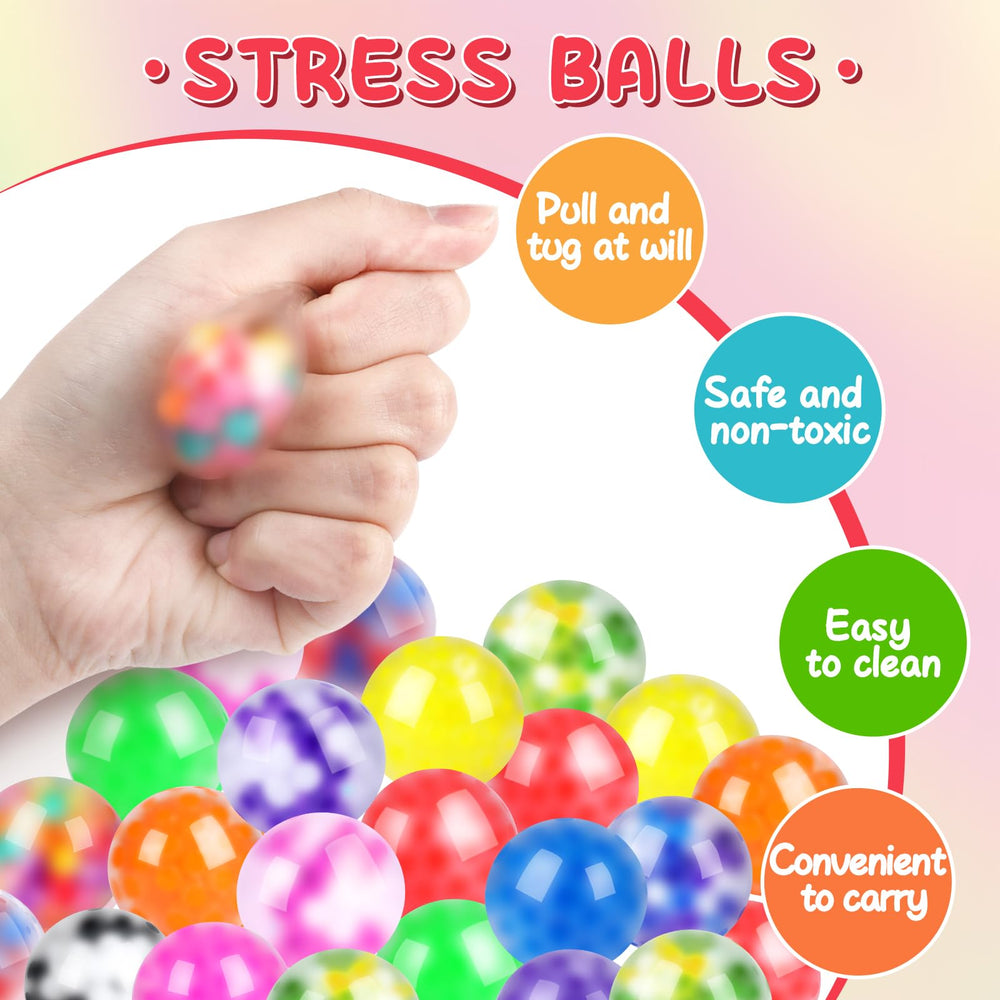 Non-toxic BESNEL stress balls made with BPA-free TPR for safe use.