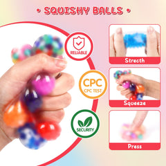 Pocket-sized BESNEL stress balls designed for on-the-go relief anywhere.