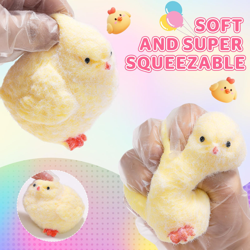 Besnel Taba squishy chick packaged set emphasizes gifting and portability