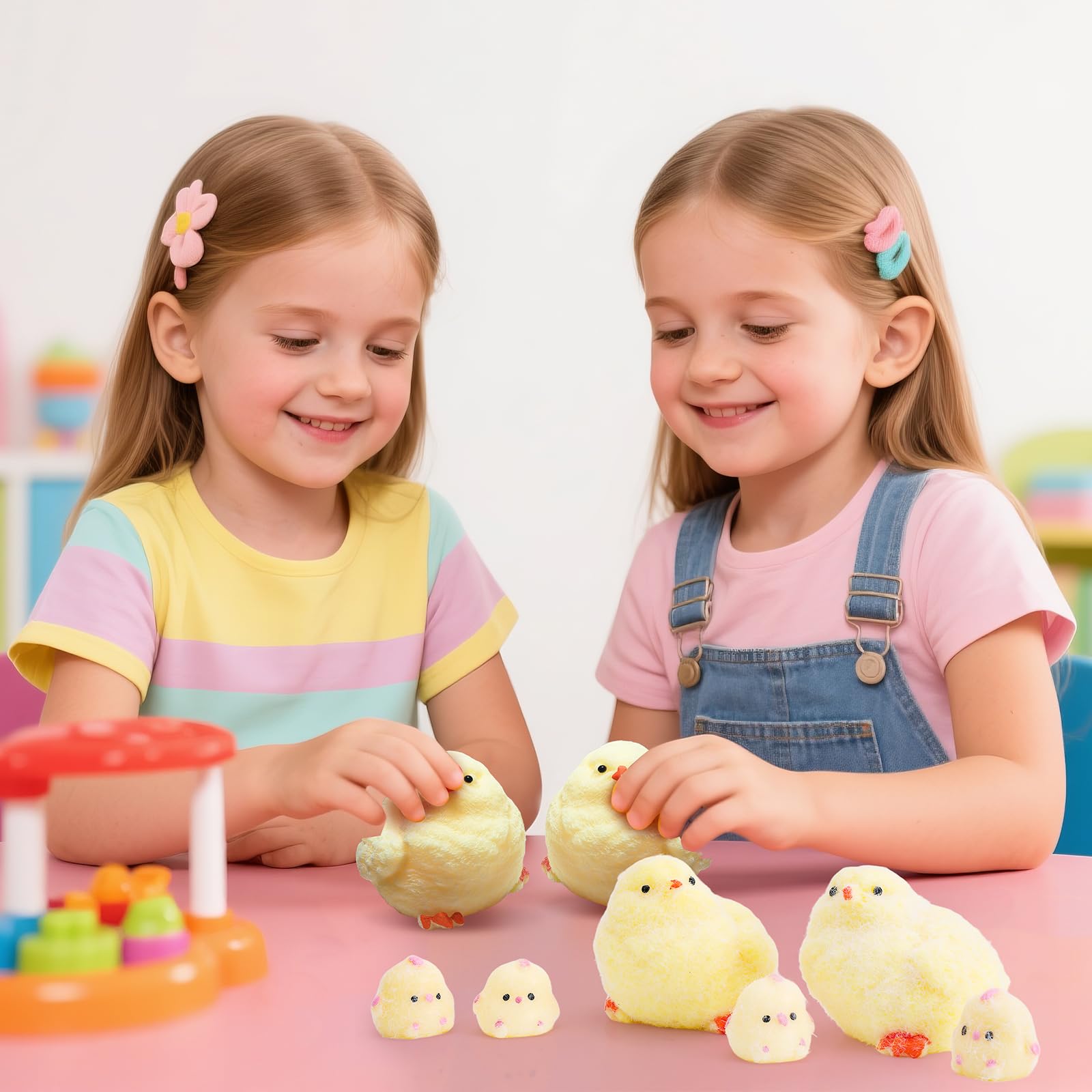 Besnel Taba squishy chick six-piece set for kids and adults stress relief