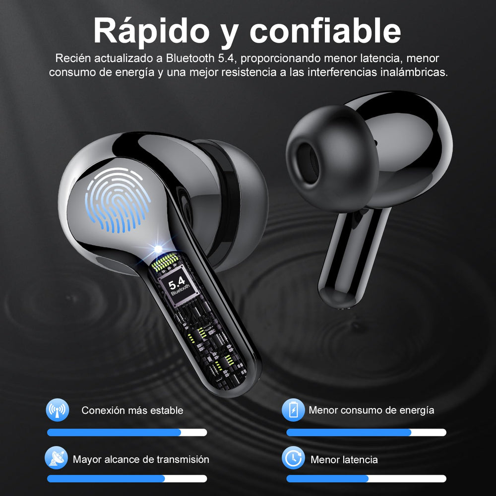 BESNOOW earbuds offer up to 48 hours total with the charging case