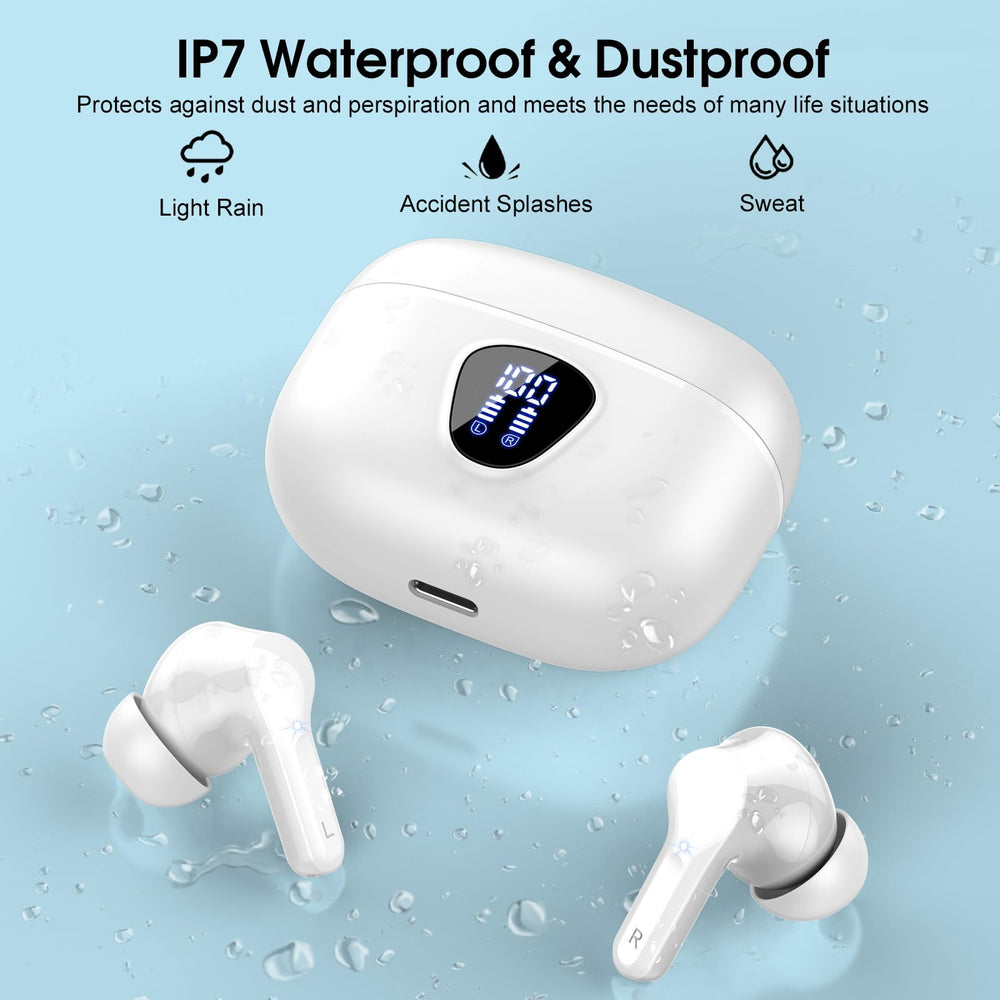 Besnoow wireless earbuds 14.2mm driver delivers rich sound