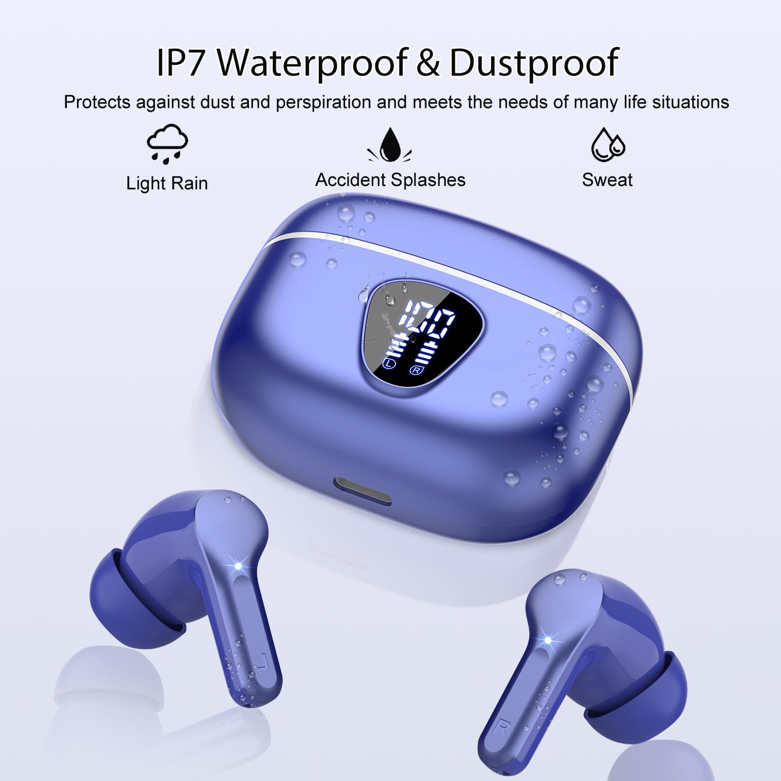 BESNOOW 14.2mm drivers deliver rich bass and balanced sound