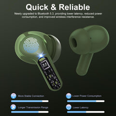 Besnoow earbuds wireless with IP7 waterproof design ideal for workouts