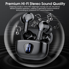 BESNOOW 14.2mm dynamic driver delivers rich bass and crisp highs.