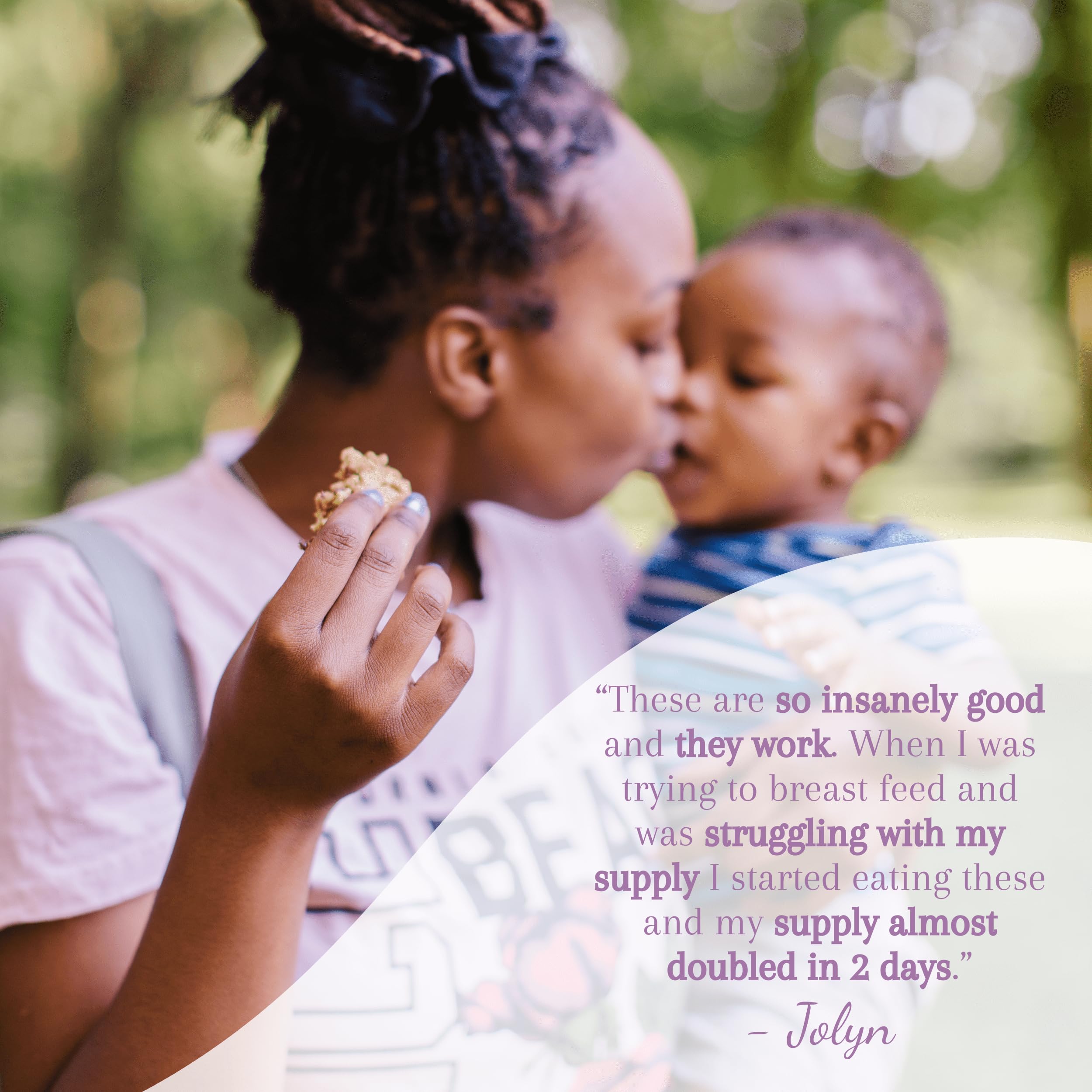 Bessie's Best Lactation Cookies monster-cookie-inspired image for a satisfying treat.