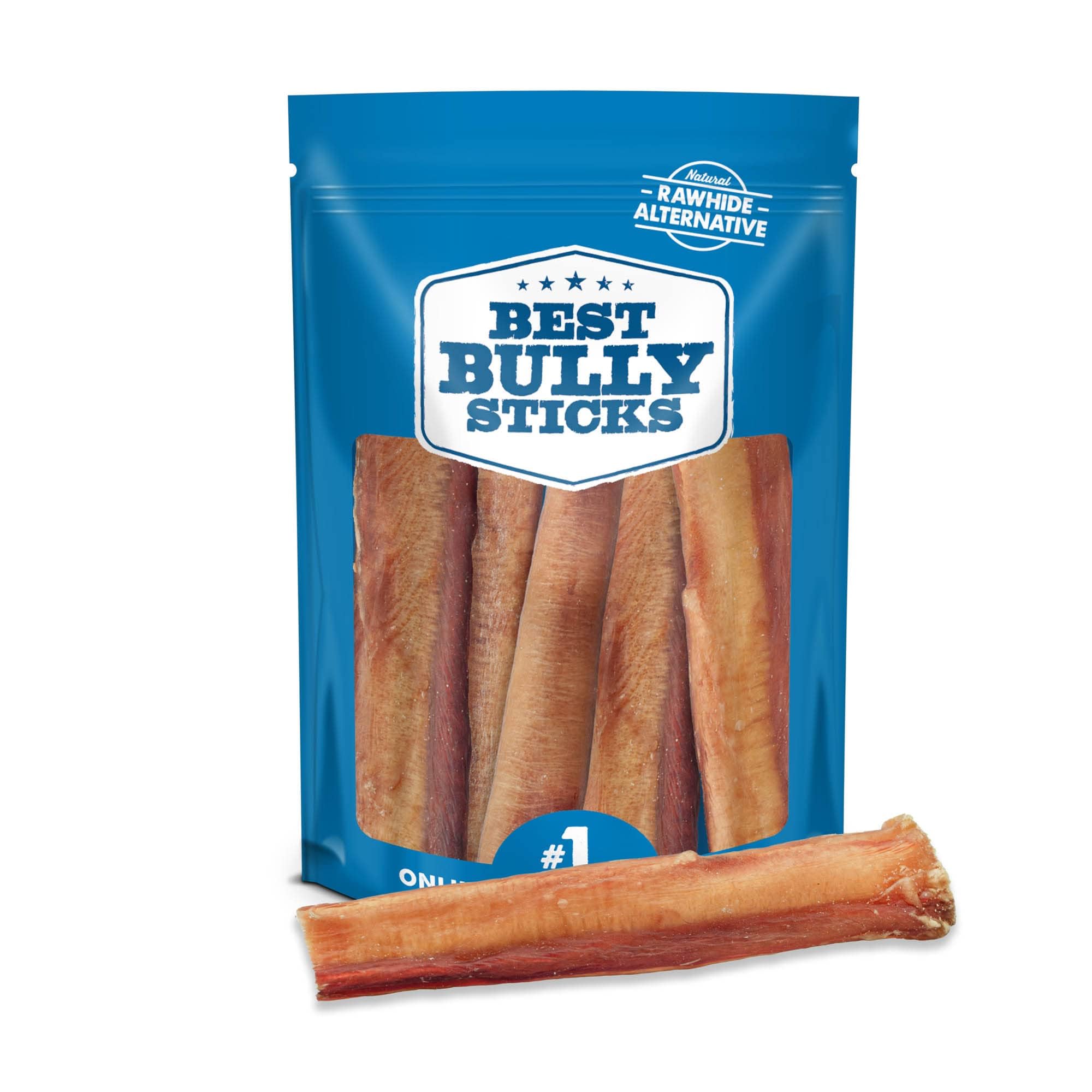 Best Bully Sticks 6inch pack: durable chew for large breeds supporting dental health.