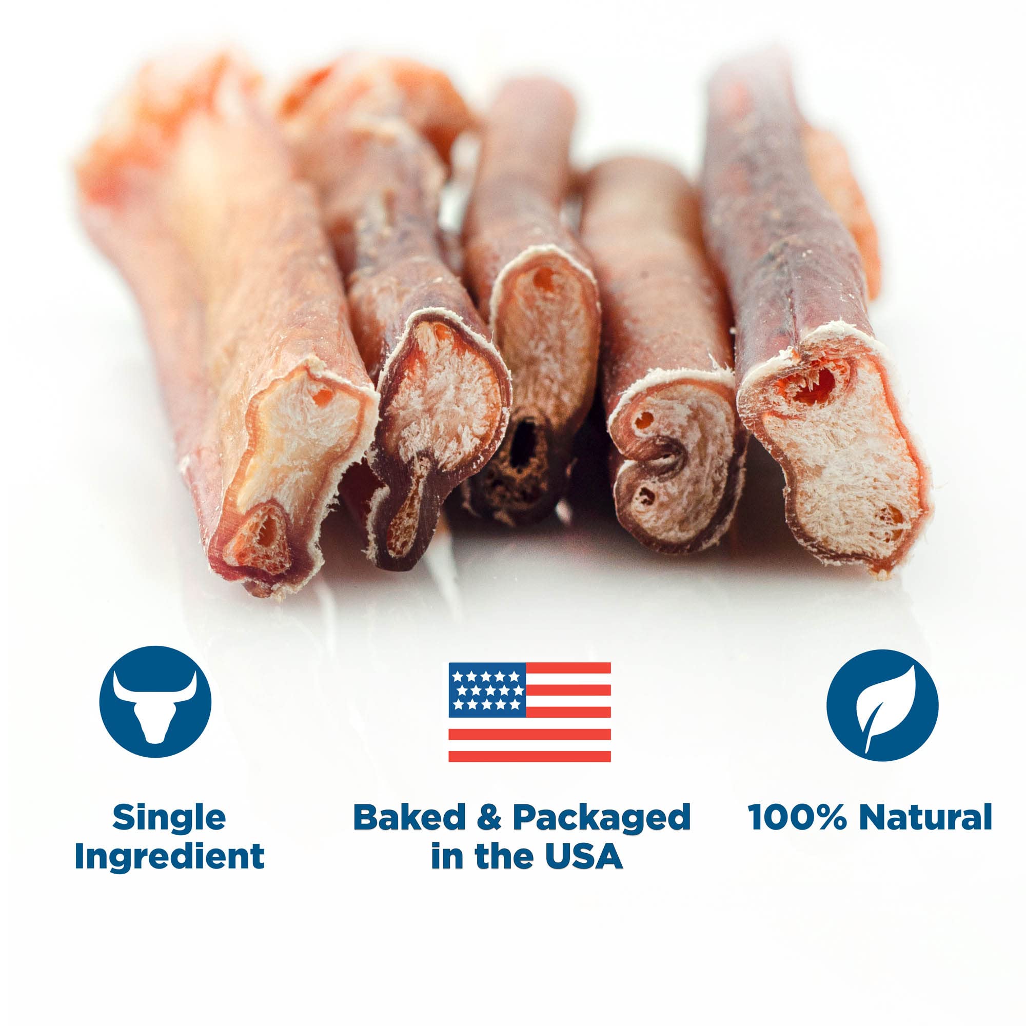 Best Bully Sticks dental health: helps reduce tartar through chewing action.