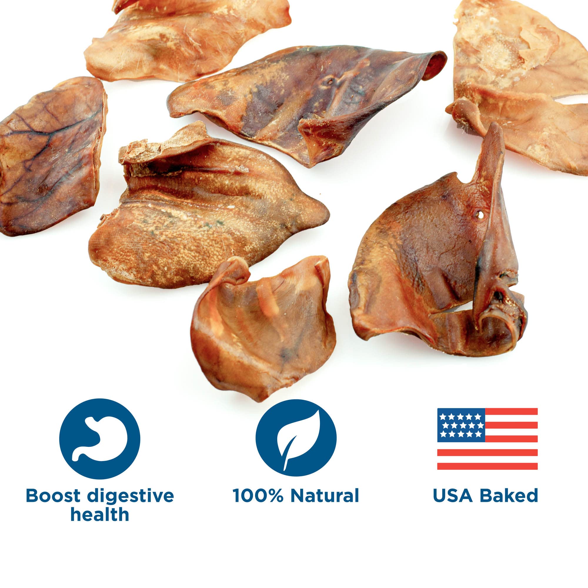 Best Bully Sticks pig ears for dogs promote dental-friendly chewing.