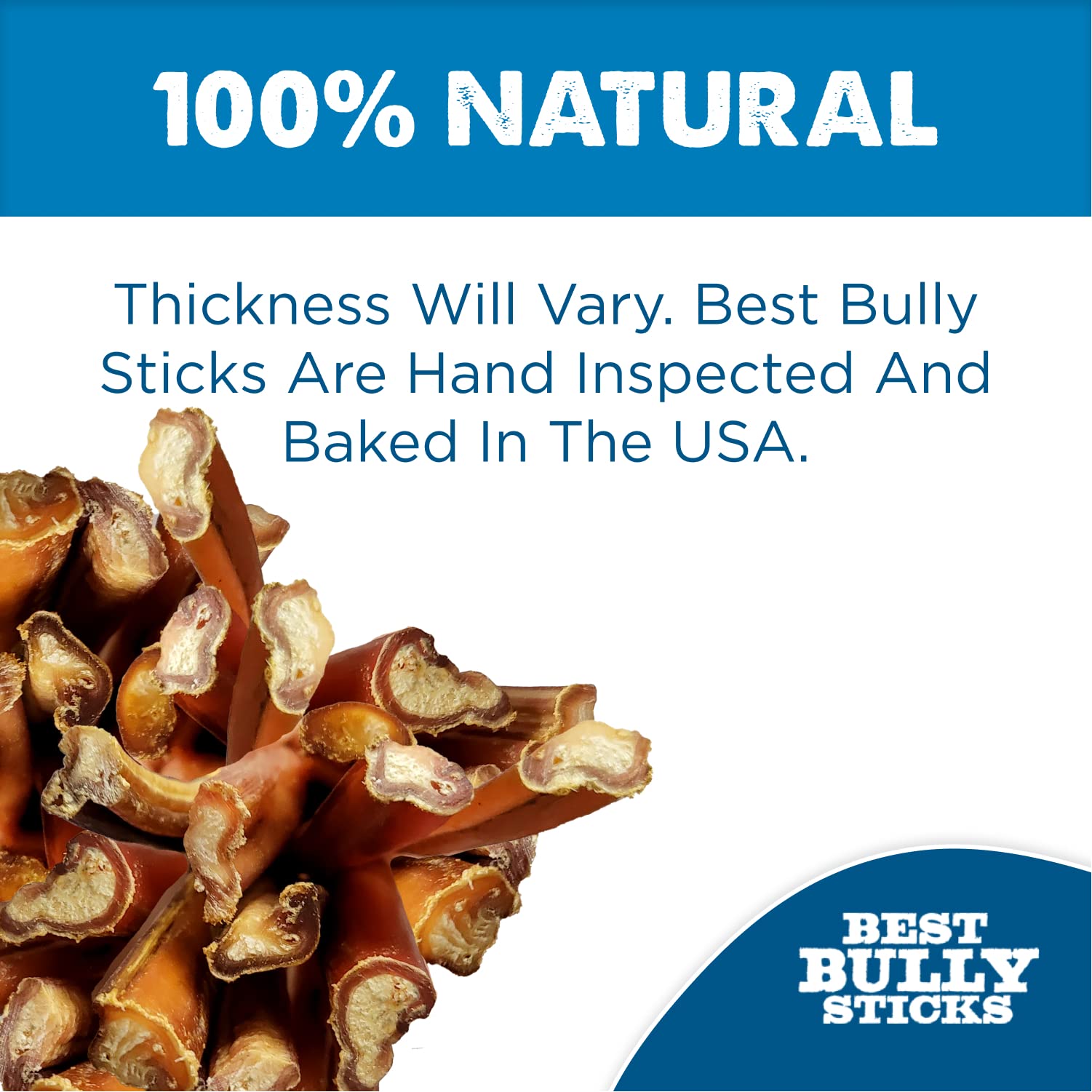 Best Bully Sticks grass-fed beef chew highlights natural, single-ingredient nutrition.