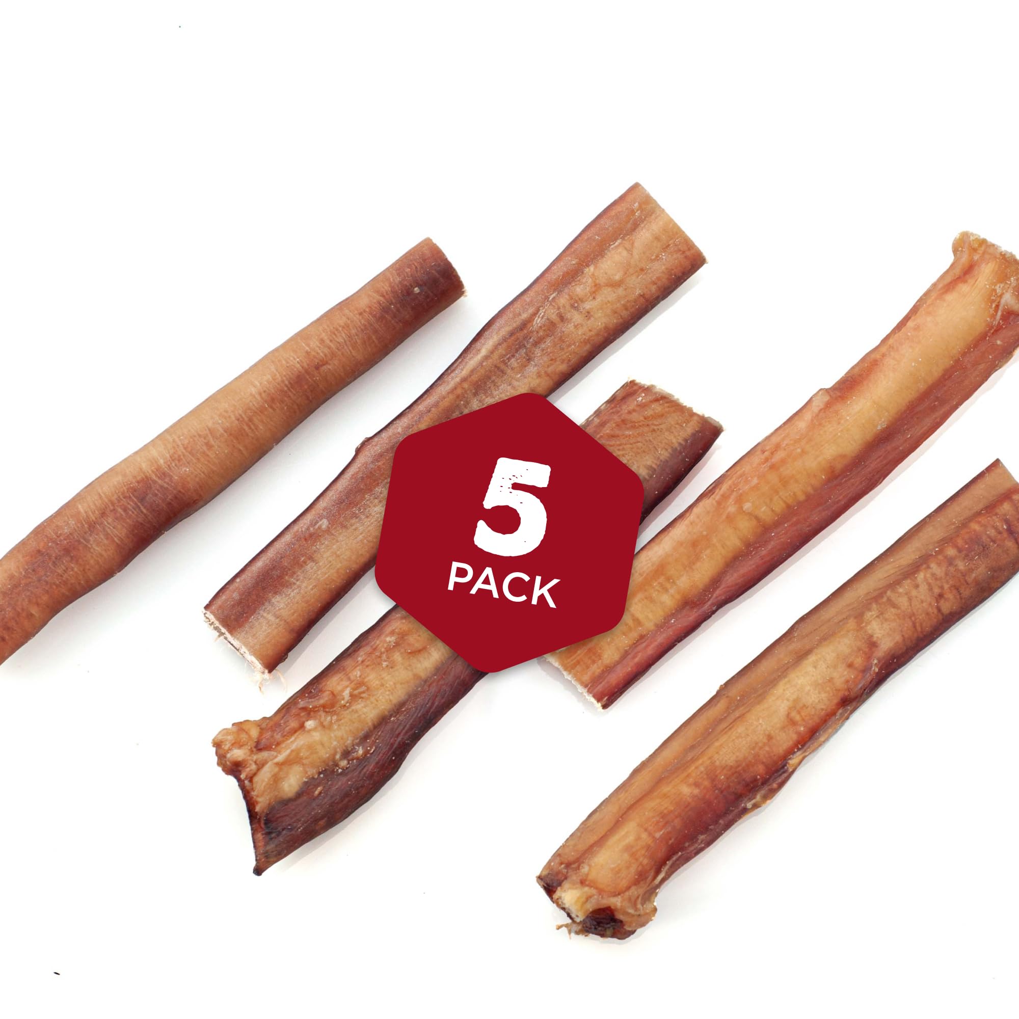 Best Bully Sticks large dog chew showcases natural beef for satisfying long-lasting entertainment.