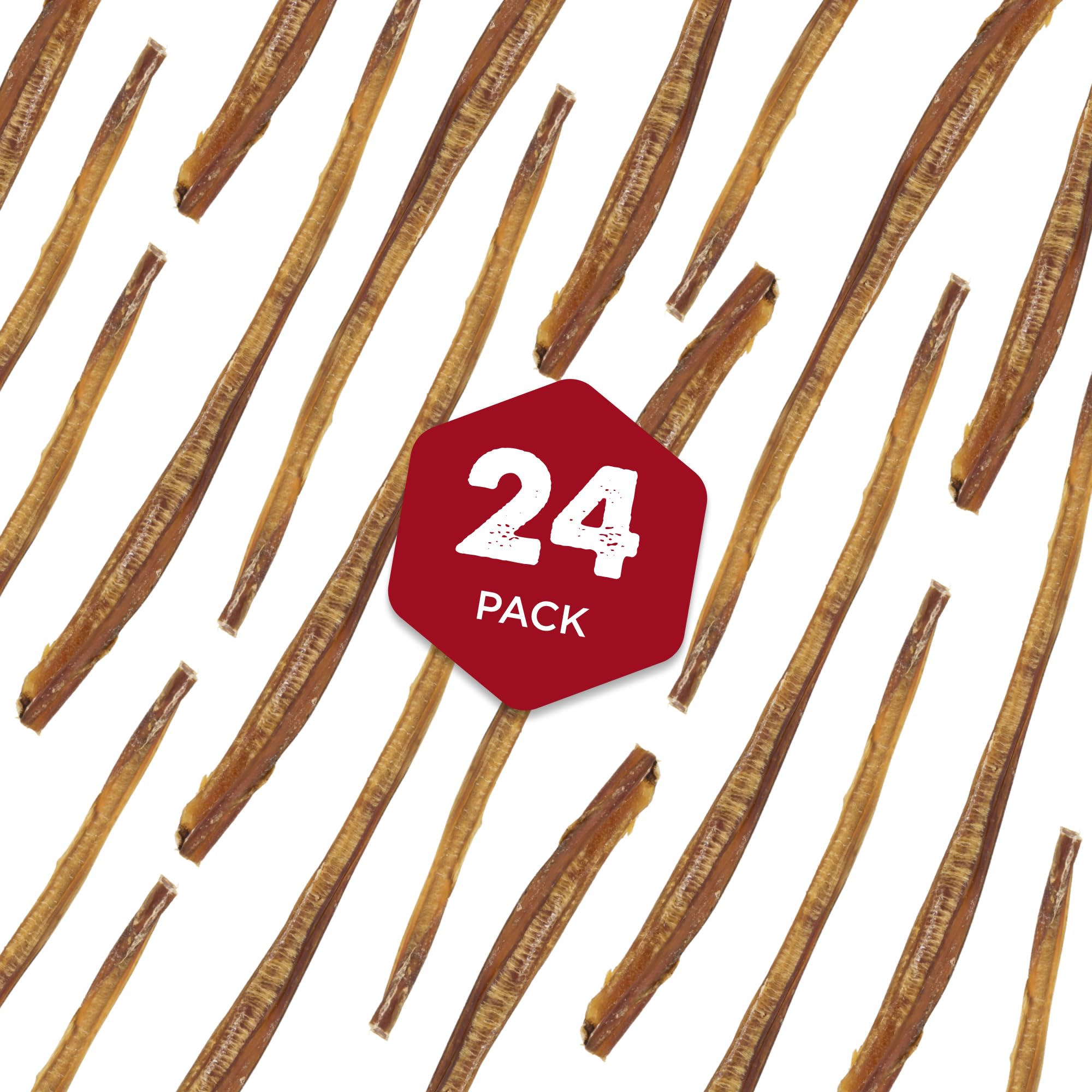 Best Bully Sticks natural-scent bully stick with authentic beef aroma.