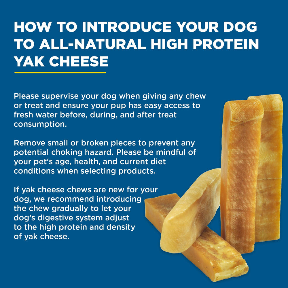 Best Bully Sticks Yak Cheese sticks, hormone-free dog treat.