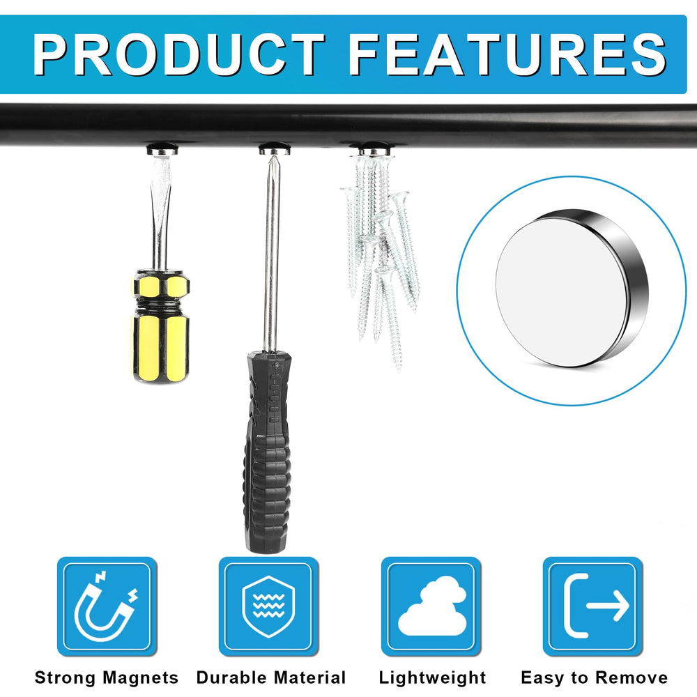 BEST CHOICE MAGNETS smooth-surface magnets easy to disassemble without surface scratches.