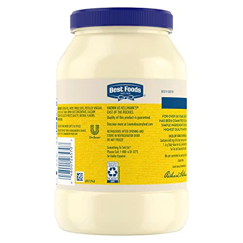 Best Foods Gluten Free Real Mayonnaise in dipping bowl for appetizers