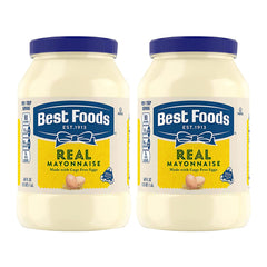 Best Foods Gluten Free Real Mayonnaise jar top view for creamy spreads